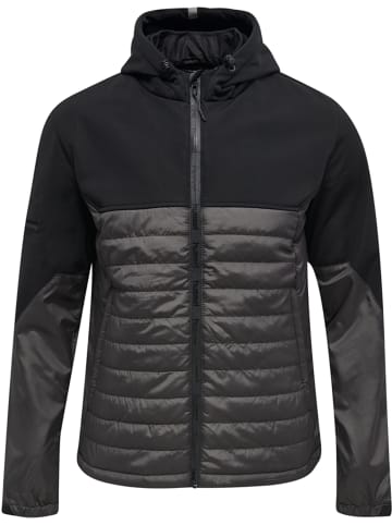 Hummel Wasserresistente Jacke Hmlnorth Hybrid Jacket in BLACK/ASPHALT