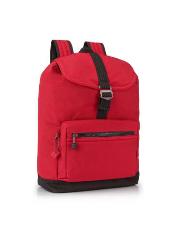 Hedgren Great American Heritage Crusade Rucksack RFID 42 cm in salsa red