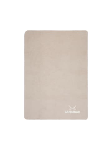 Sansibar Wohndecke Doubleface in Taupe