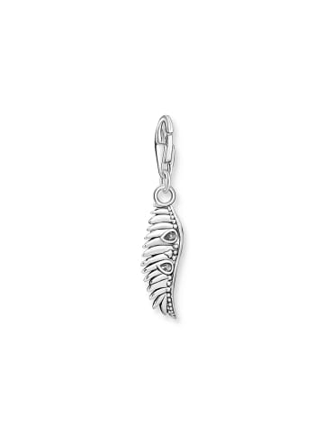 Thomas Sabo Charm-Anhänger in silberfarben, weiß, hellblau