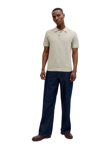 Jack & Jones Poloshirt JPRBLURILEY KNIT in Grün