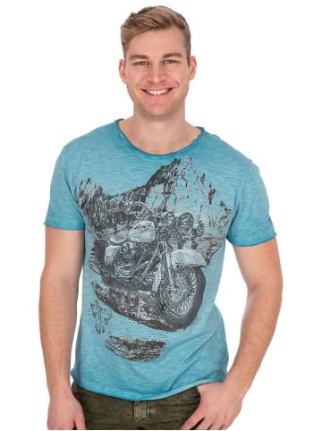 Hangowear T-Shirt AXEL in blau