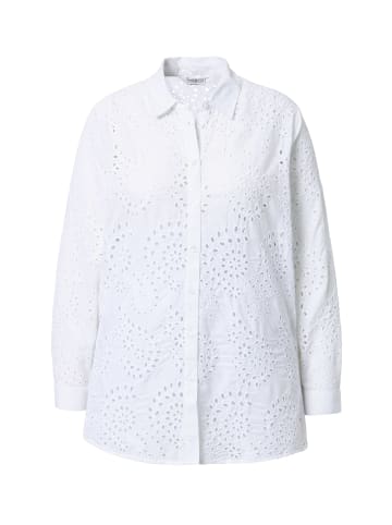 Angel of Style Hemdbluse in schneeweiß