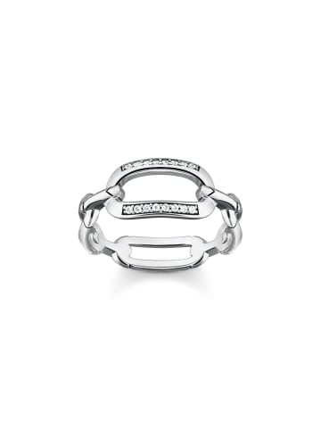 Thomas Sabo Ring in silber, weiß