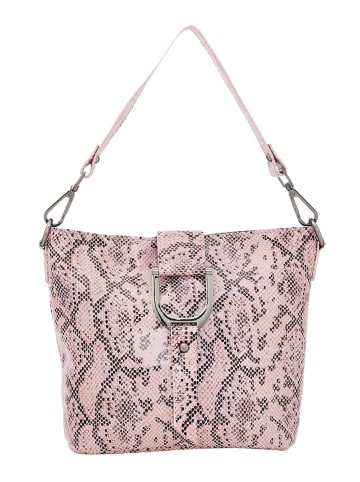 FELIPA Damen Schultertaschen in Rosa Mehrfarbig