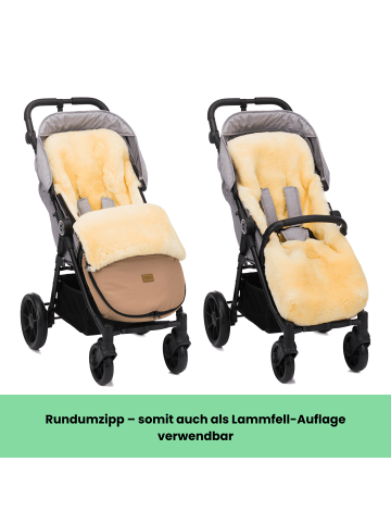 fillikid Winterfußsack Makalu Exklusiv in Sand