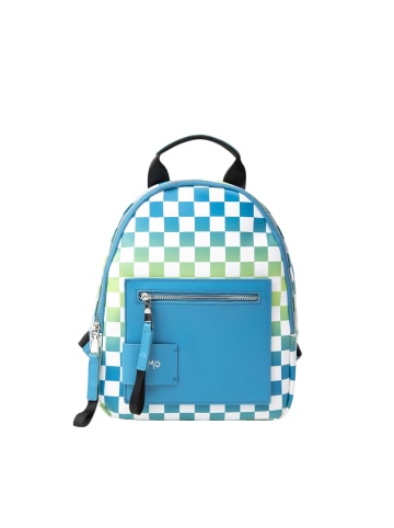 myMo Rucksack in Blau Mehrfarbig