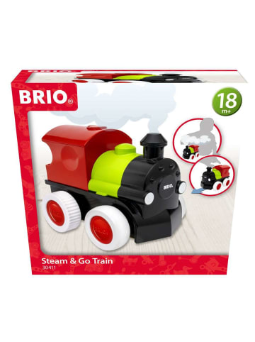 Brio Brio BRIO Infant/ Toddler - Push & Go Zug mit Dampf in bunt