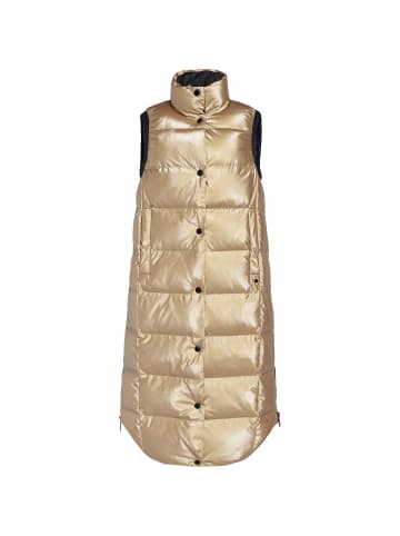 & You Damen W SILVRETTA BODYWARMER in Gold