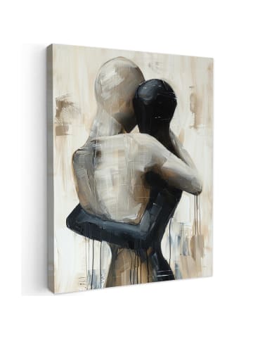 MuchoWow Leinwand bilder Verbundene Figuren (BxH)