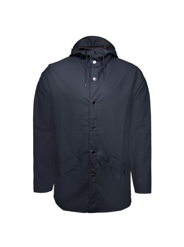 RAINS Regenjacke Jacket W3 in dunkelblau