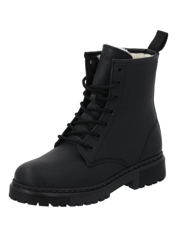 Palado Schnürstiefeletten Montecristo in Schwarz Matt/Schwarz