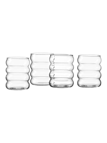 Ritzenhoff & Breker 4er Set Trinkgläser-Set Zen 300 ml transparent in transparent