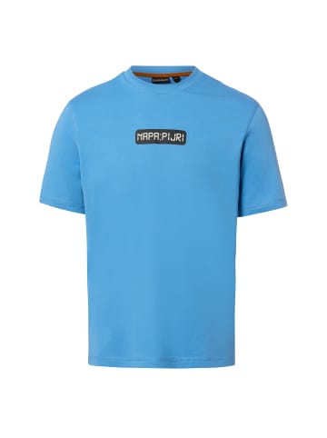 Napapijri Shirt in blau schwarz