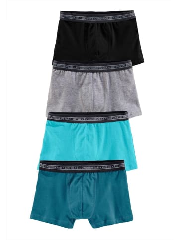 AUTHENTIC LE JOGGER Boxer in petrol, türkis, grau-meliert, schwarz
