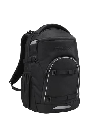 Coocazoo Schulrucksack BYTE "Black Coal" in Schwarz