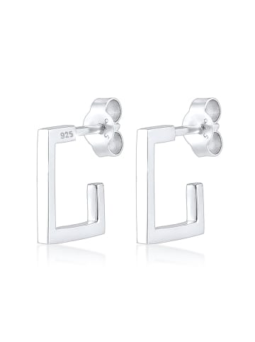 Elli Ohrringe 925 Sterling Silber Geo, Viereck in Silber