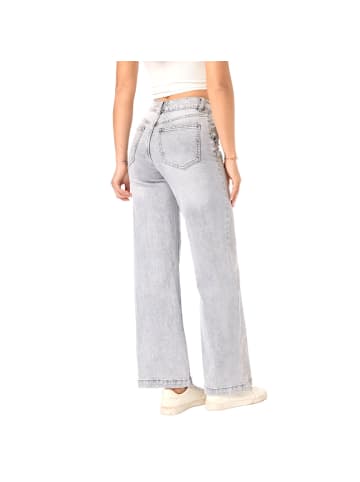 Ital-Design Jeans in Hellgrau