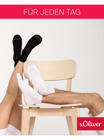 s.Oliver Kurzsocken 8er Pack nature melange