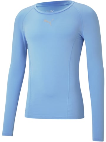Puma T-Shirt "LIGA Baselayer Tee Longsleeve" in Blau