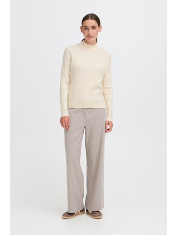 Oxmo Rollkragenpullover OXSally in Beige