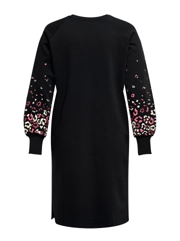 ONLY Carmakoma Sweatshirt-Kleid in Black