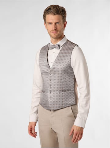 WILVORST Baukasten-Weste in hellgrau blau