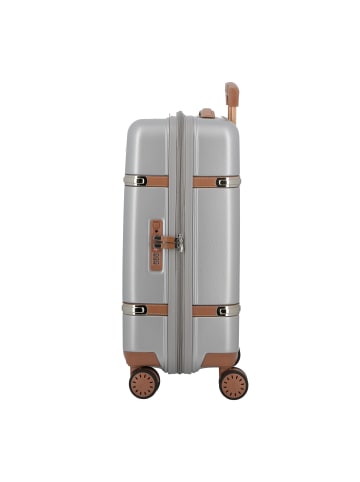 Jump Cassis Riviera ECO 4 Rollen Kabinentrolley S 55 cm in silver