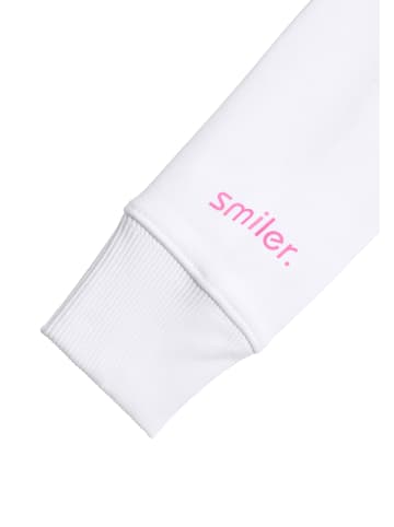 smiler. Sweatshirtpullover Cuddle. in weiss