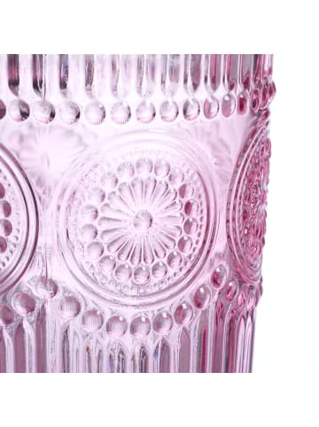 relaxdays 4x Trinkgläser in Bunt - 360 ml