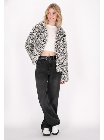 myMo Damen Jacket in Weiss Schwarz