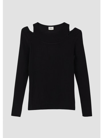 s.Oliver T-Shirt in 9999_schwarz