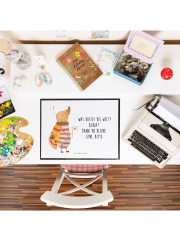 Mr. & Mrs. Panda schreibtischunterlage Nachtfalter Fähnchen mit ... in Weiß