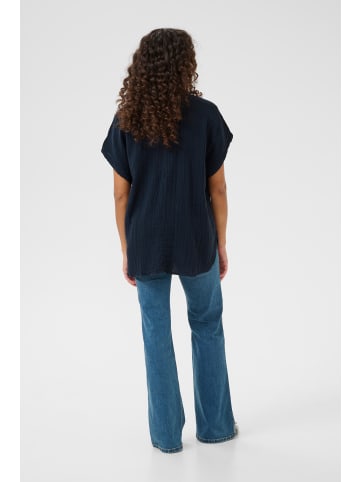CULTURE Hemd kurzarm CUmyra Oversize fit in Salute