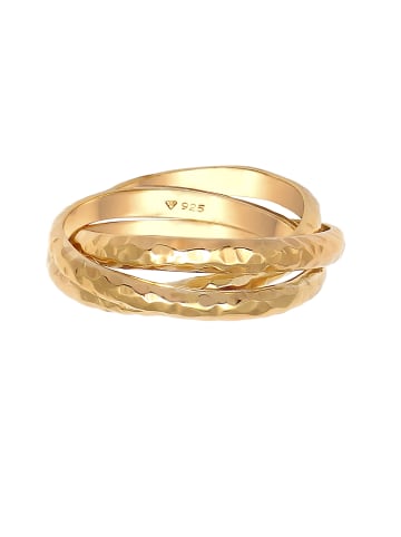 Elli Ring 925 Sterling Silber in Gold