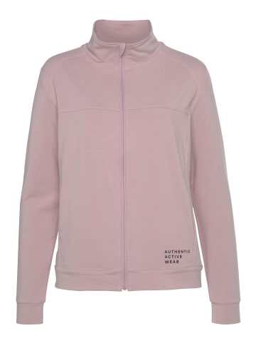 Vivance Active Sweatjacke in alt rosa