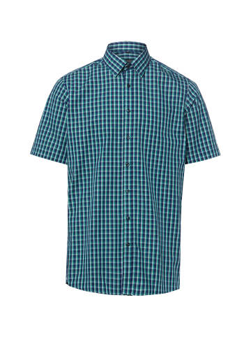 Finshley & Harding Hemd in marine smaragd - 0006