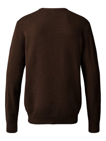 MCS Pullover MCAdrian in Dark Brown Melange
