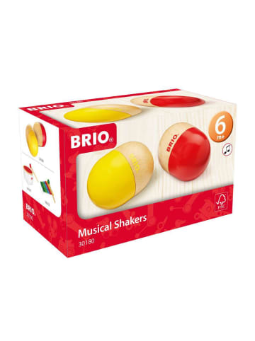 Brio Aktionsspiel BRIO Infant/ Toddler - Rasselei Set, 2 Teile Ab 6 Monate in bunt