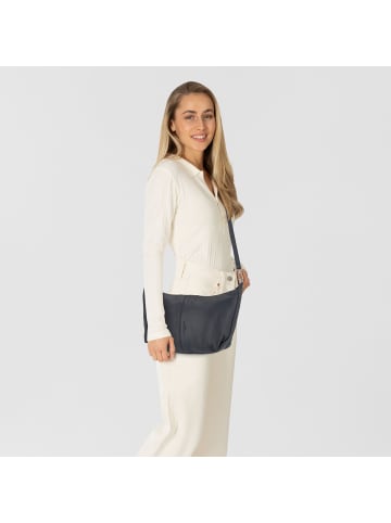 LIEBESKIND BERLIN Paris Umhängetasche Leder 34 cm in cobalt night