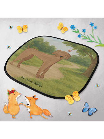 Mr. & Mrs. Panda Hitzeschutz Auto Hund Dogge Design ohne Spruch in Weiß