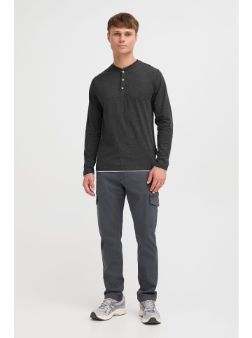 INDICODE Rundhalsshirt IDGifford in grau melange