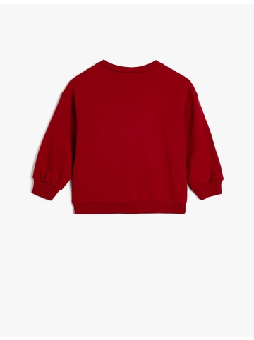 KOTON Sweatshirt in Bordo