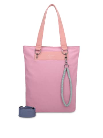 Fritzi aus Preußen Schultertasche Wudy01 Canvas 120x330x420mm in rosa