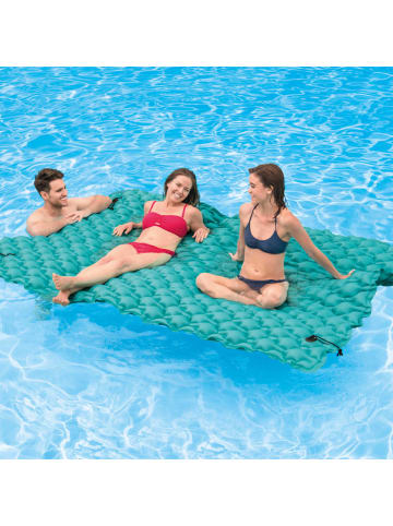 Intex Luftmatratze - Giant Floating Mat (290x213cm) in blau