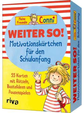 riva Meine Freundin Conni - Weiter so! - Motivationskärtchen für den Schulanfang |...