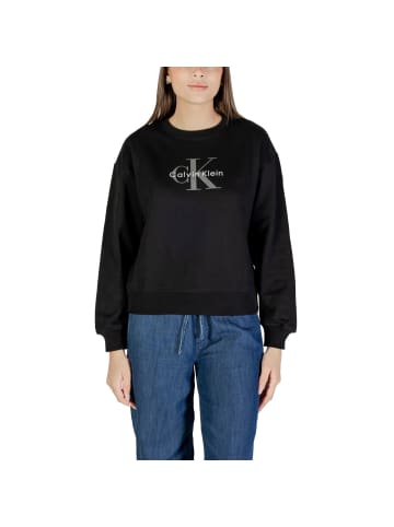 CALVIN KLEIN JEANS Sweatshirt Schwarz