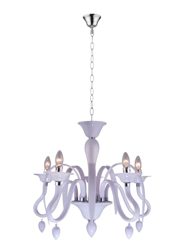 Globo lighting Luster "BAYA" in white