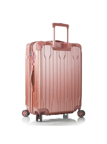 Heys Xtrak 4 Rollen Trolley M 66 cm mit Dehnfalte rose gold