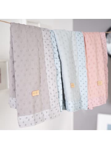 roba Babydecke 'Lil Planet' - Bio-Baumwolle - Rosa / Mauve